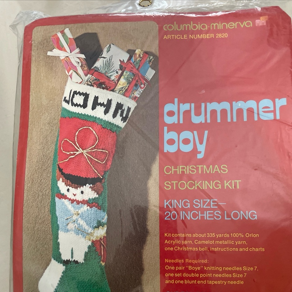 Drummer Boy Stocking Kit